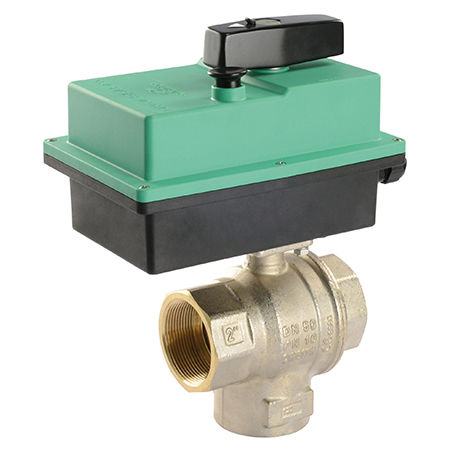 Actuador para barco - MOTORISED 3-WAY BRASS VALVE - Comparato Nello - eléctrico