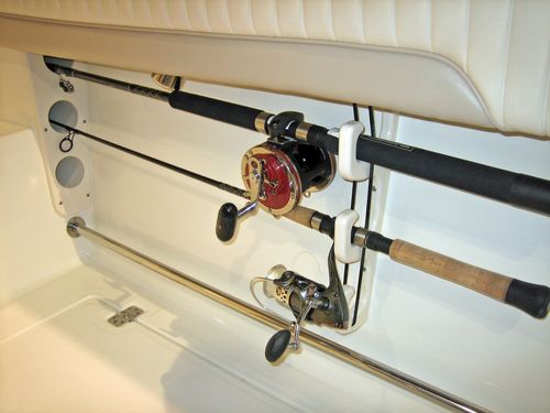 Bastidor para caña de pesca - Teak Isle Mfg.
