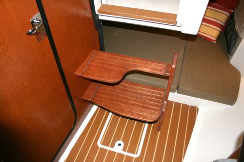 Escalón para barcos de madera - Teak Isle Mfg.