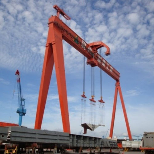 Grúa para astillero naval - GOLIATH - Konecranes - de pórtico