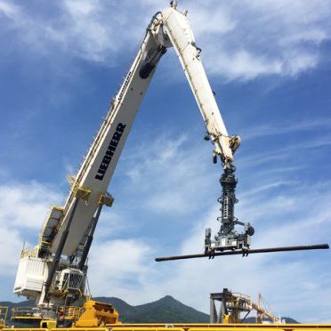 Grúa para buque - RL-K Series - Liebherr-International Deutschland - de cubierta / articulada / con compensación activa