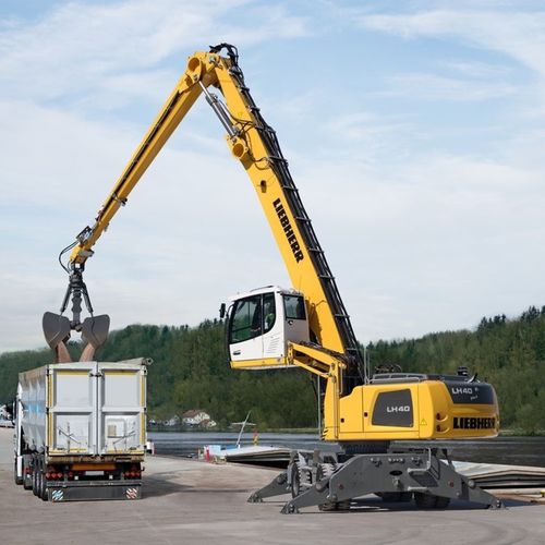 Grúa portuaria - LH 40 M / LH 80 M - Liebherr-International Deutschland - articulada / con orugas / con neumáticos