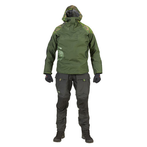 Traje seco de pesca profesional - GEMINO PREDATOR - Ursuit - de manga larga / con capucha / de dos piezas