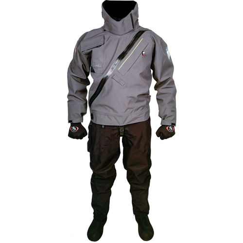 Traje seco de pesca profesional - SEA HORSE COASTAL - Ursuit - de manga larga / con capucha / otros