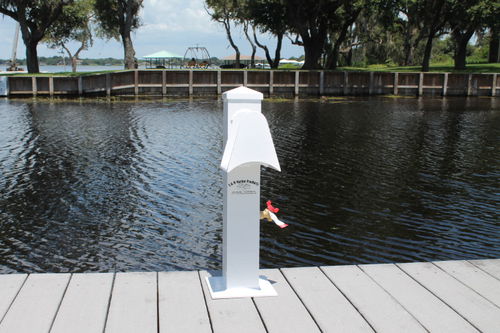Torreta de suministro de agua - CMWP24 - C&M Marine Products - para pantalán