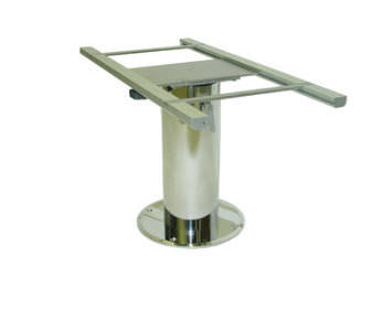 Pie de mesa ajustable - TABLETOP SLIDE - Crown Ltd - de acero inoxidable