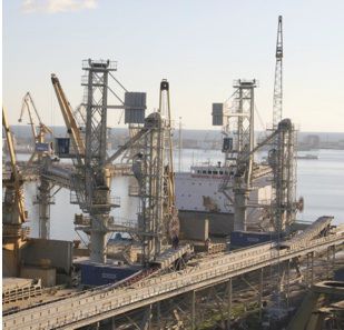Cargador de buque sobre carril - SHIPLOADER - NEUERO Industrietechnik GmbH