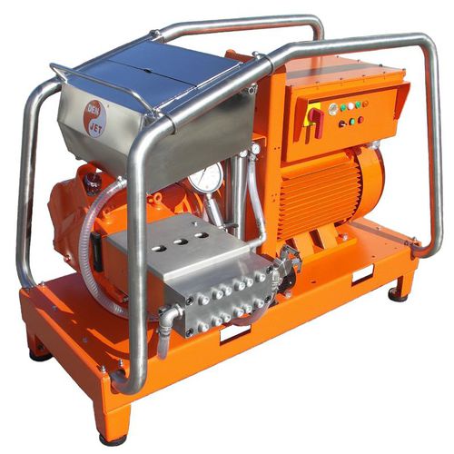 Limpiador de alta presión marino - CE150 Series - DEN-JET Marine Pte - para buque / montado sobre patines / motor eléctrico