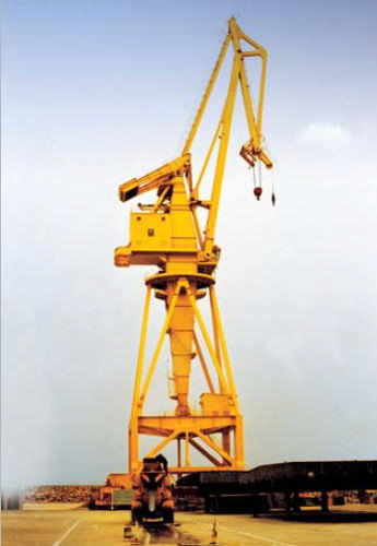 Grúa portuaria - 1 - Hyundai Samho Crane Division - de brazo amantillable