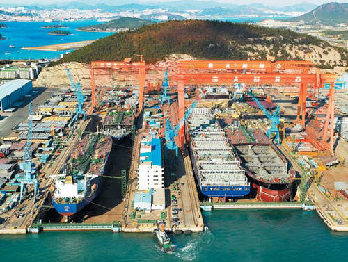 Grúa para astillero naval - 3 - Hyundai Samho Crane Division - de pórtico