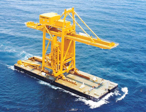 Grúa pórtico para contenedores - Hyundai Samho Crane Division