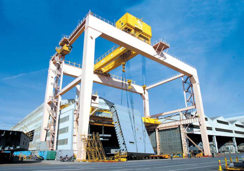 Puente grúa - Hyundai Samho Crane Division