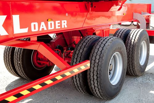 Remolque para trabajos pesados - FHD - Boxloader - portacontenedores / para terminal portuaria / de carga lateral