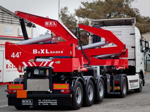 Remolque de carretera - FULLY - Boxloader - portacontenedores / para terminal portuaria / de carga lateral