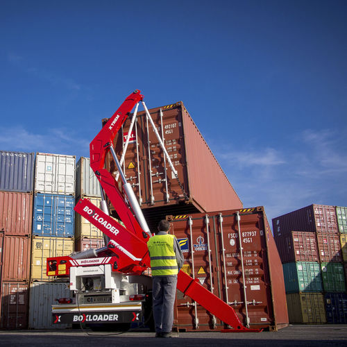 Remolque portacontenedores - X’TREM LOADER - Boxloader - para terminal portuaria / de carga lateral / de autocarga