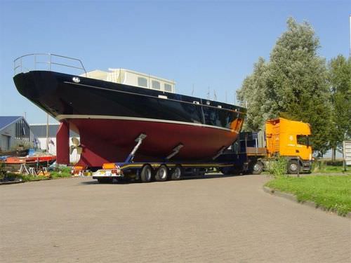 Remolque de transporte pesado - SEMI - Broshuis - para barco / rebajado