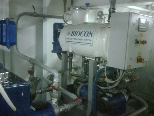 Sistema de tratamiento aguas residuales - BIOCON I - Techni - para buque