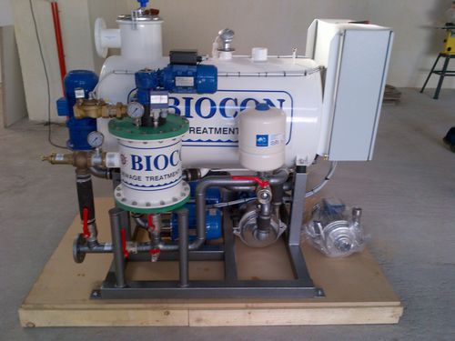 Sistema de tratamiento aguas residuales - BIOCON - Techni - para buque