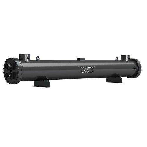 Intercambiador de calor de coraza y tubos - DM - Alfa Laval Mid Europe - para buque