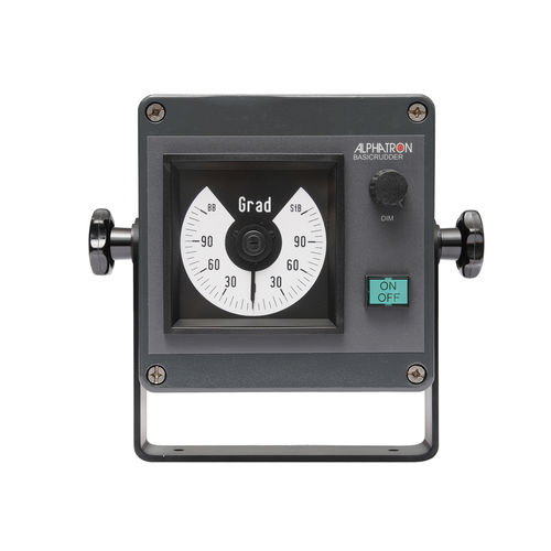 Indicador para buque - Basicrudder - Alphatron Marine - de ángulo de timón / analógico