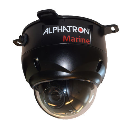Cámara CCTV - AlphaCam DOME PTZ - Alphatron Marine - para buque / 360° / con carcasa en forma de cúpula