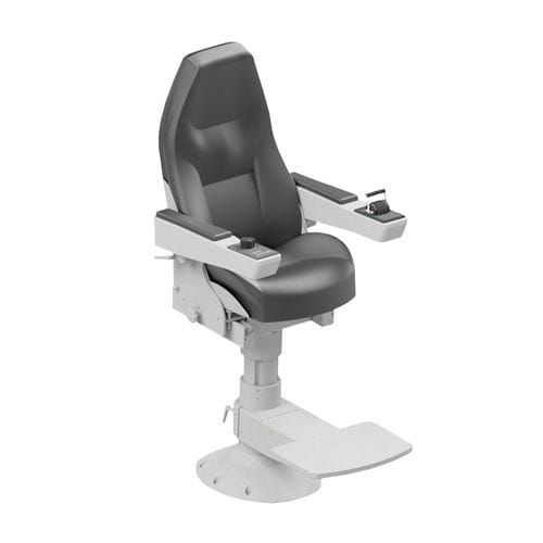 Asiento para operador - Alphatron Marine - para barco / con reposabrazos / ajustable