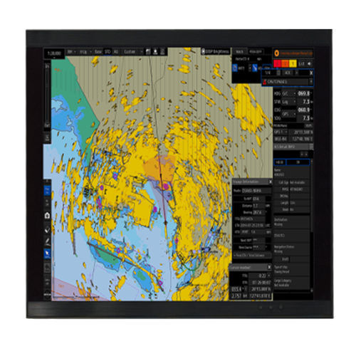 Pantalla para buque - 19-inch - Alphatron Marine - de navegación / radar / 19"