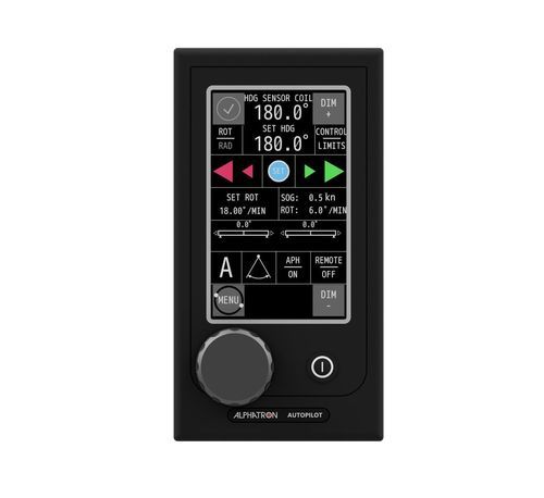 Piloto automático para barco profesional - Alphatron Marine - para barco / para buque de gran velocidad / para barco de motor