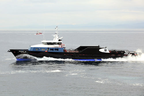 Buque de servicio offshore de transporte de tripulación - Perla - Armon Shipyards - de alta velocidad