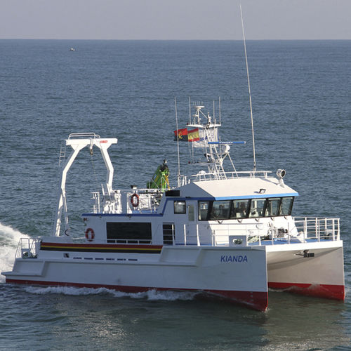 Barco profesional barco hidrográfico - Kianda - Armon Shipyards - catamarán / intraborda