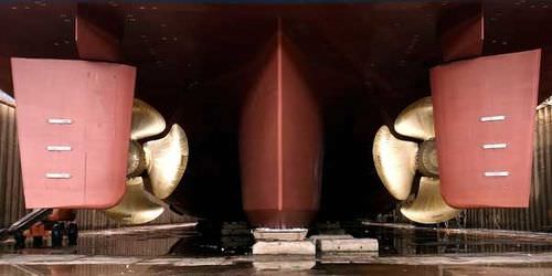 Timón perfil NACA - Becker Marine Systems - para buque