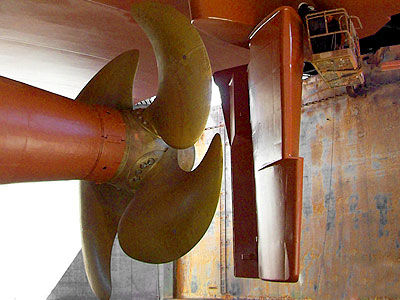 Timón con aleta - TLFKSR - Becker Marine Systems - para buque