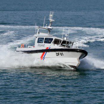 Barco profesional barco de vigilancia - ORC 120 - Bernard Shipyard - intraborda / GRP