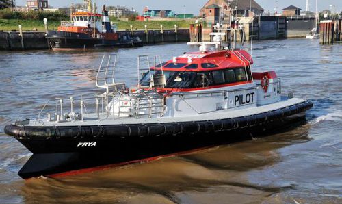 Barco profesional embarcación piloto - ORC 190 - Bernard Shipyard - intraborda / GRP