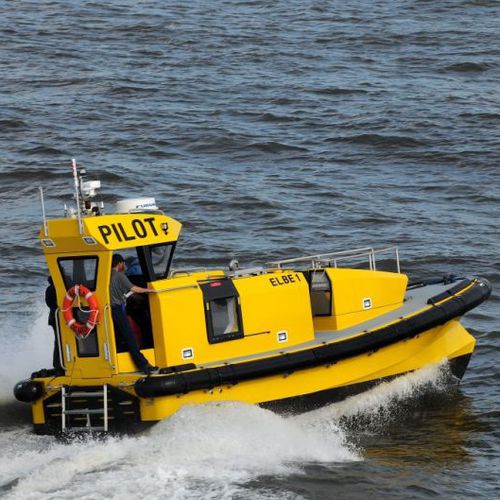 Barco profesional embarcación piloto - KRAKEN - Bernard Shipyard - intraborda / GRP / autodrizable
