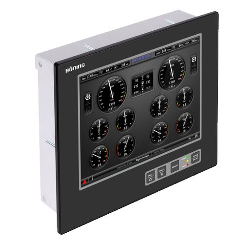Pantalla para buque - AHD 1110 F - Böning Automationstechnologie GmbH & Co. KG - para yate / PC / de vídeo