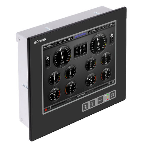 Panel PC para buque - AHD 1310 F - Böning Automationstechnologie GmbH & Co. KG - para yate / empotrable / táctil