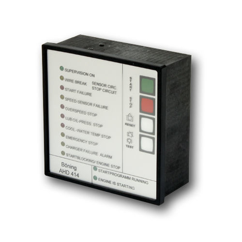 Sistema de arranque y parada para motores diésel de propulsión para yates y buques (con sistema de alarma) - AHD 414 - Böning Automationstechnologie GmbH & Co. KG
