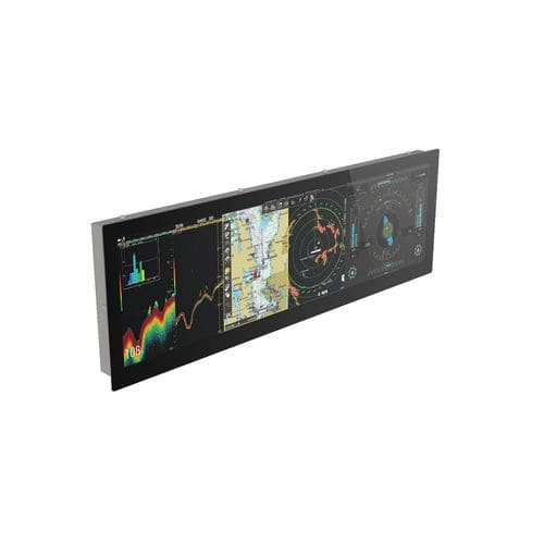 Pantalla para yate - AHD 1145 GW - Böning Automationstechnologie GmbH & Co. KG - de navegación / radar / de visualización