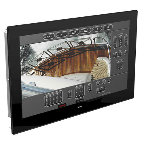 Pantalla de buque - AHD 1124 G - Böning Automationstechnologie GmbH & Co. KG - para yate / de visualización / 24"