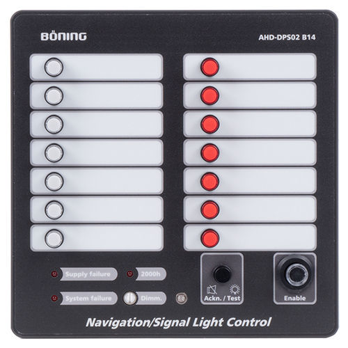 Panel de mando y control para buque - AHD-DPS02 B14 - Böning Automationstechnologie GmbH & Co. KG - para yate / con alarma