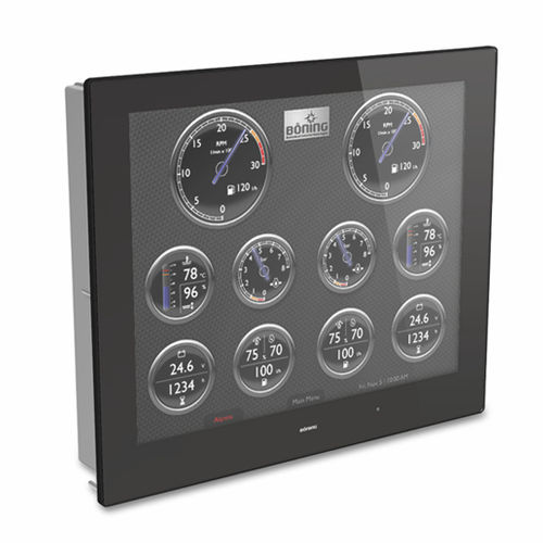 Panel PC para buque - AHD 1219 G  - Böning Automationstechnologie GmbH & Co. KG - para yate / empotrable / embarcado