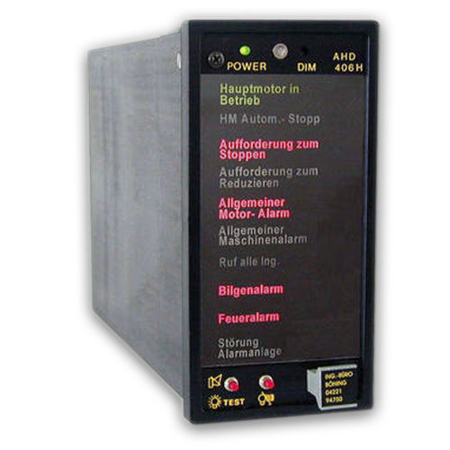 Panel indicador para buque - AHD 406 H - Böning Automationstechnologie GmbH & Co. KG - para yate / digital / para sistema
