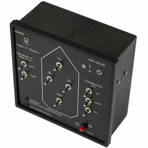 Panel de mando y control para buque - AHD 406-2D  - Böning Automationstechnologie GmbH & Co. KG - para yate / de alarma / a medida