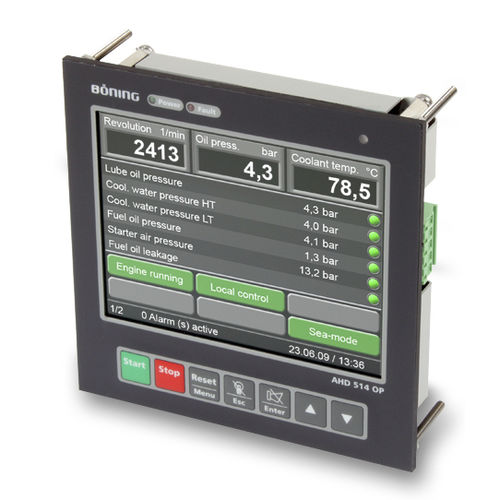 Panel PC para buque - AHD 514 OP - Böning Automationstechnologie GmbH & Co. KG - para yate / empotrable / compacto