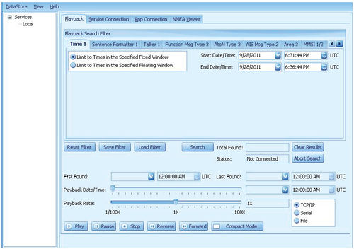 Software de vigilancia - DataStore - CNS Systems AB - de seguimiento / AIS / para buque
