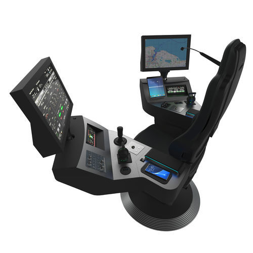 Asiento para operador - COMMANDER XXL - Cleemann Chair-Systems - para buque / con puesto de mando incorporado / respaldo alto