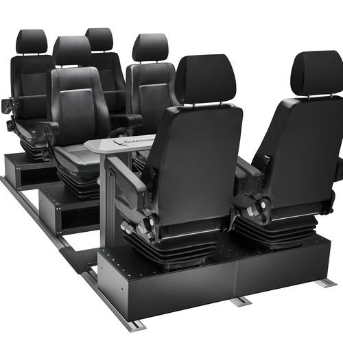 Asiento para operador - NAUTIC STAR CREW - Cleemann Chair-Systems - para buque / con reposabrazos / respaldo alto