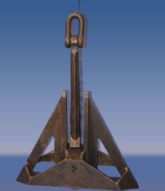 Ancla de tipo HHP - HYD-14 - Damen Anchor & Chain Factory (AKF) - para buque