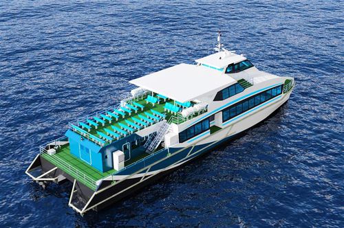 Ferri de pasajeros catamarán - FPF 38 - DEARSAN SHIPYARD - de alta velocidad